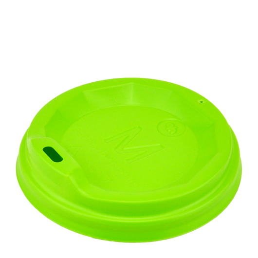 Крышка для бумажных стаканов M-79 салатовая 50шт, Материал: Пластик, Диаметр крышки, мм: 79, Цвет крышки: Салатовый, Инд. упаковка: Нет, изображение 2