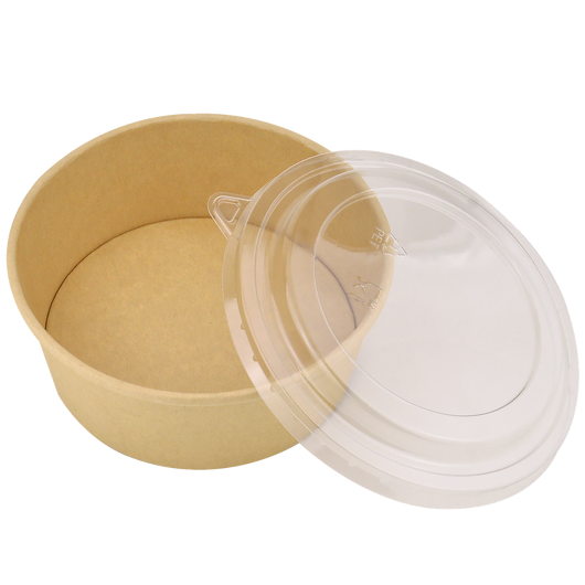 Салатник крафт 1300мл 25шт, изображение 2