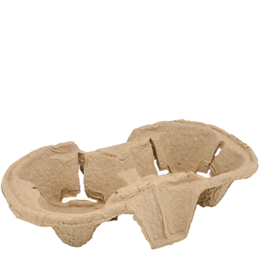 Подставка для стаканов на 2-секции крафт (уп/110шт), изображение 3