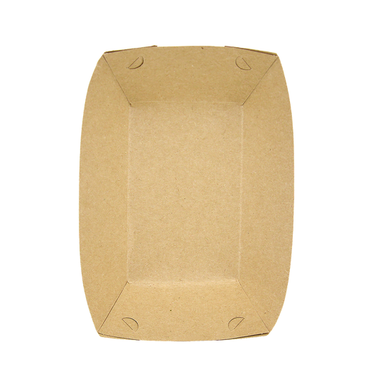 Тарілка-човник крафт 170х100х40мм 100шт, изображение 2