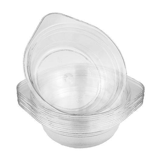 Тарілка склоподібна супова прозора 500мл 10шт, изображение 2