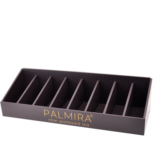 Органайзер для чаю PALMIRA 8 секцій чорний