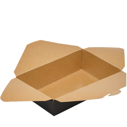 Упаковка для других страв чорна 185х105х55мм 1000мл 50шт, изображение 2