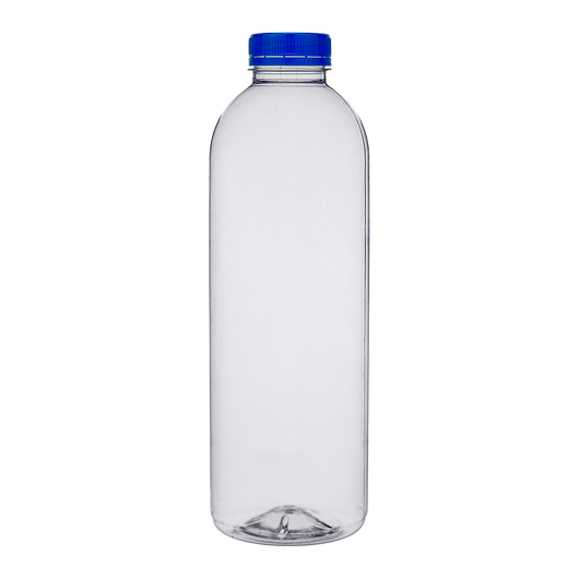 Пляшка пластикова з кришкою 1000мл горло 38мм 5шт