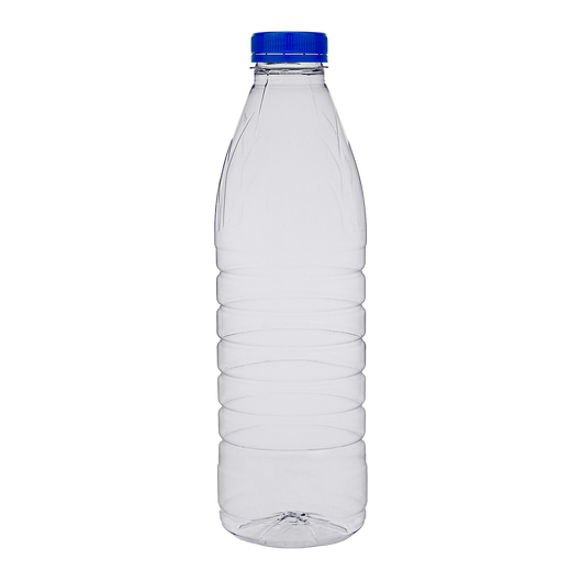 Пляшка пластикова з кришкою 1000мл горло 38мм 5шт