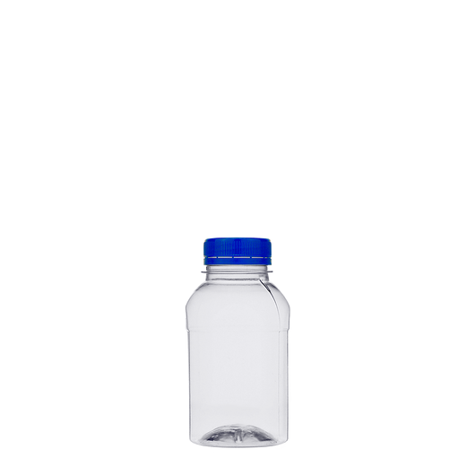 Пляшка пластикова з кришкою 250мл горло 38мм 5шт