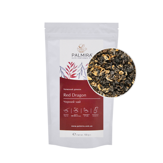 Чай черный Красный дракон PALMIRA 100г, изображение 2