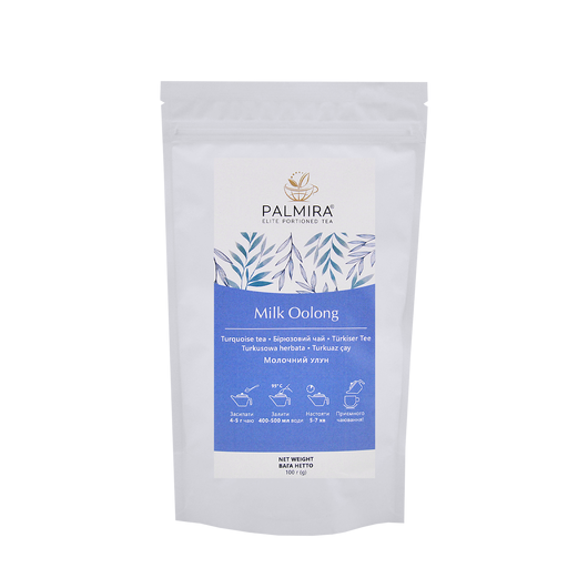 Чай бірюзовий Молочний улун PALMIRA 100г
