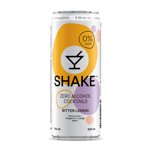 Напиток безалкогольный SHAKE BITTER LEMON 330мл