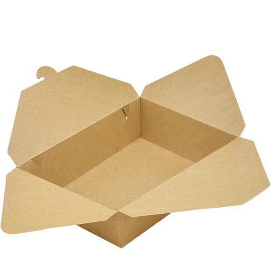 Упаковка для других страв крафт 200х150х55мм 1400мл 20шт, изображение 2
