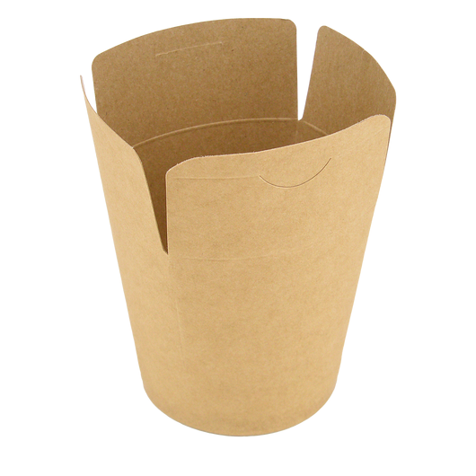 Упаковка для локшини крафт 500мл 25шт, изображение 2