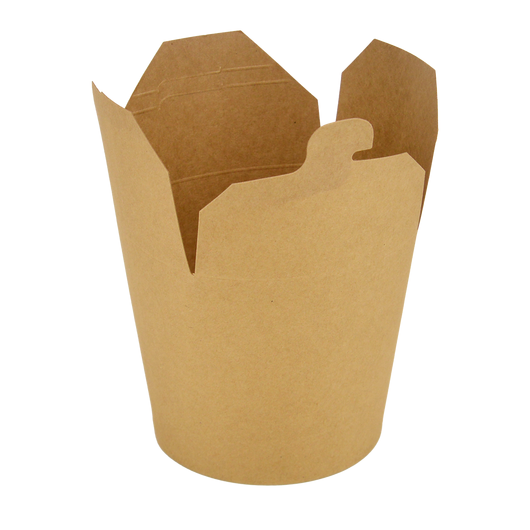 Упаковка для локшини крафт 750мл 25шт, изображение 2