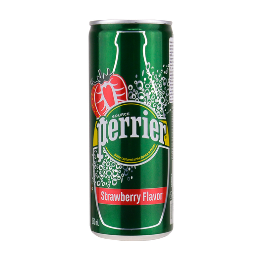 Вода минеральная Perrier клубника 250мл
