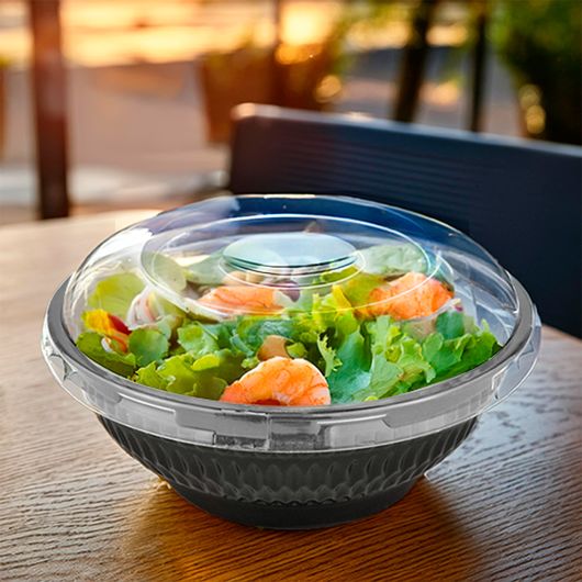 Салатник чорний 670мл 25шт, изображение 4