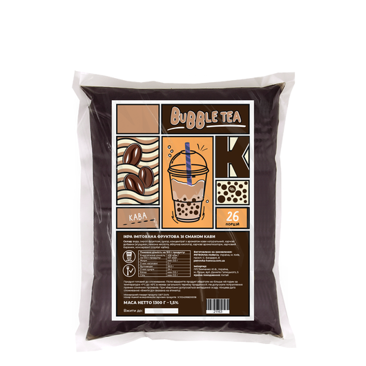 Bubble Tea шарики со вкусом кофе 1,3 кг