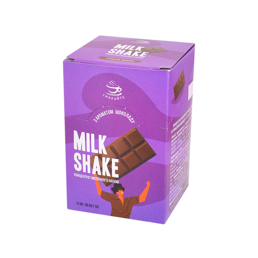 Концентрат молочного напитка Milkshake Смакуйте шоколад 50г, изображение 2