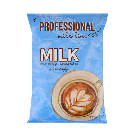 Молоко Professional Line 2,5% 900мл