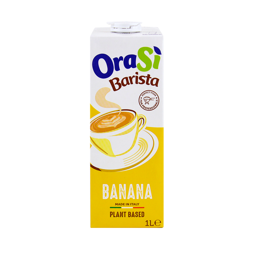 OraSi молоко рослинне Бананове 2,0% 1л