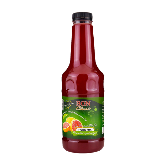 Пюре Розовый грейпфрут Bon Classic 1л