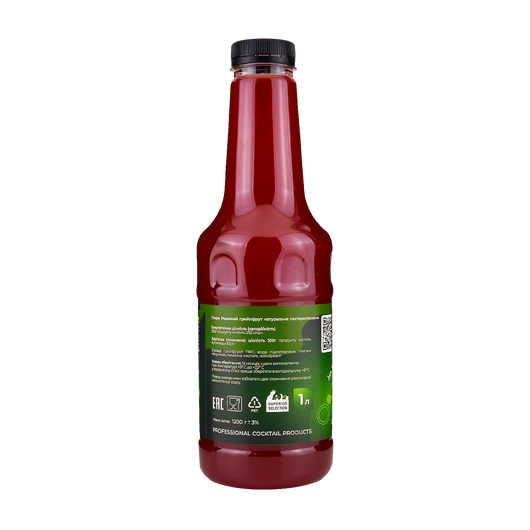 Пюре Розовый грейпфрут Bon Classic 1л, изображение 2