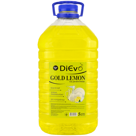 Средство для мытья посуды DiЄvo Clever Line Lemon 5л