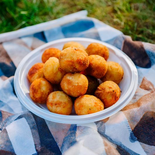 Тарелка пластиковая белая D-200мм 100шт, изображение 3