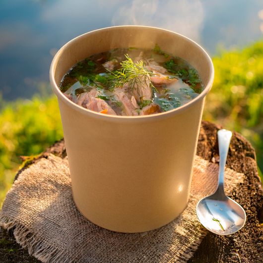 Супник крафт D-115мм 930мл 25шт, изображение 3