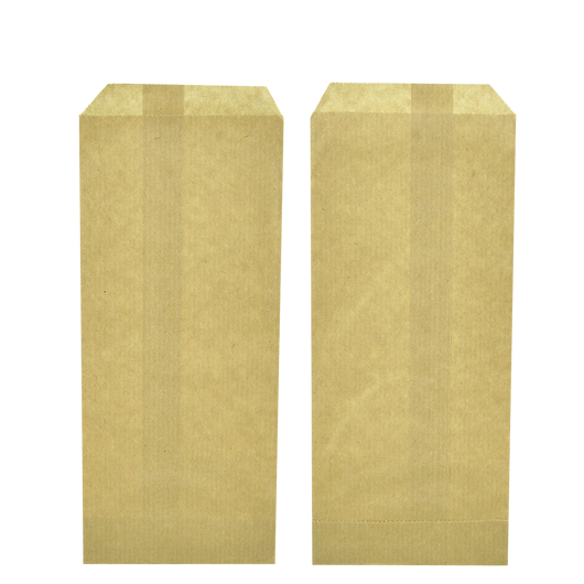 Бумажный пакет крафт 220х90мм 100шт, изображение 3