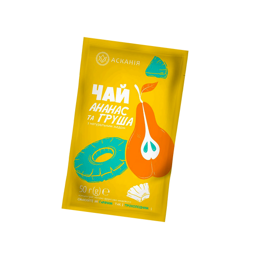 Чай АСКАНІЯ концентрат - Ананас-груша 50г