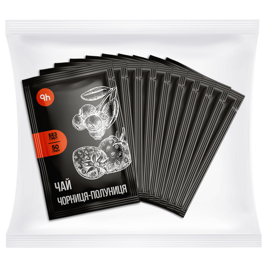 Чай PETROVKA HoReCa концентрат - Черника-клубника 50г 10шт