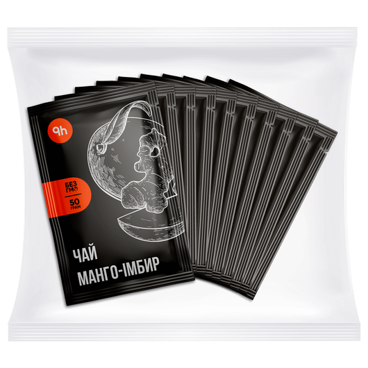 Чай PETROVKA HoReCa концентрат - Манго-имбирь 50г 10шт