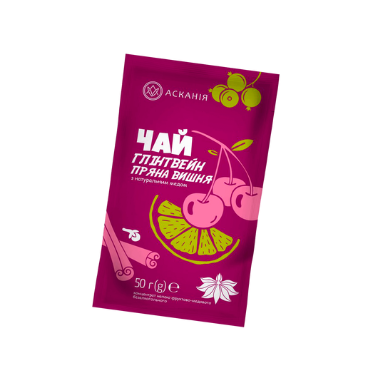 Чай АСКАНИЯ концентрат - Глинтвейн Пряная вишня 50г