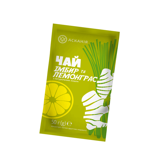 Чай АСКАНИЯ концентрат - Имбирь-лемонграсс 50г