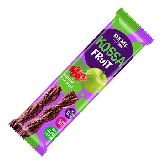Конфеты Kossa Fruit пастила фруктовая с соком смородины 15г