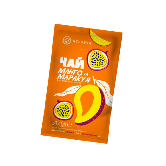Чай АСКАНІЯ концентрат - Манго-маракуйя 50г