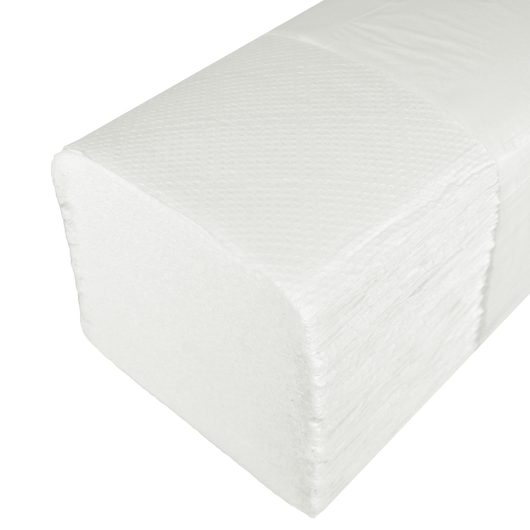 Рушник паперовий 2-х шарова целюлоза 100% Z-сл 22.5х19см 200шт, изображение 2