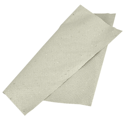 Полотенце бумажное Серое 24x23см 160шт, изображение 2