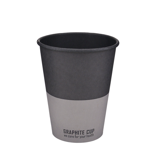 Стакан бумажный 400мл однослойный Graphite Сup 50шт, Размер стакана: 400, Цвет стакана: С рисунком, Материал: Картон