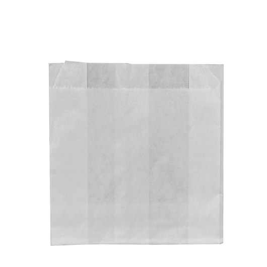 Бумажный пакет белый 105х100х40мм 100шт, изображение 2