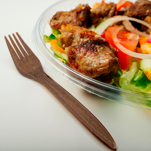 Виделка біорозкладна DARK FOREST 18см 100шт, изображение 2