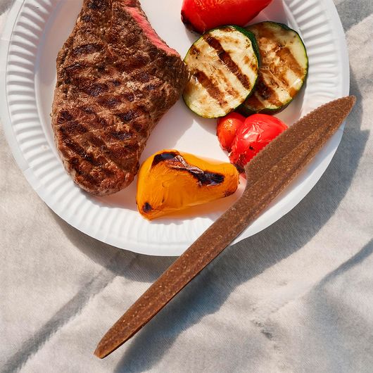 Ніж біорозкладний DARK FOREST 18см 100шт, изображение 2