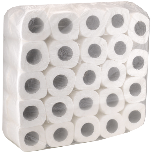 Папір туалетний білий двошаровий 17м 50шт, изображение 2