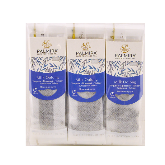 Чай бирюзовый Молочный улун PALMIRA 10шт х 2,4г, изображение 3