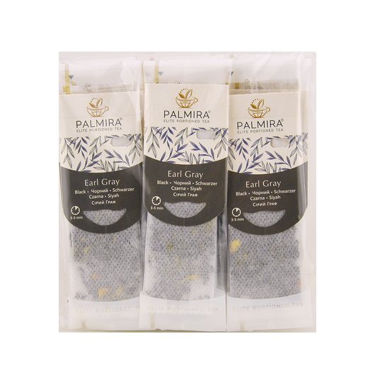 Чай чорний з бергамотом Ерл Грей PALMIRA 10шт х 2,4г, изображение 3