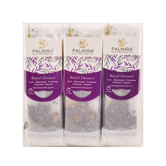 Чай фруктовий Королівський десерт PALMIRA 10шт х 3,2г, изображение 3