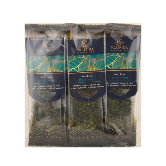 Чай зеленый Мао Фен PALMIRA 10шт х 2,4г, изображение 3
