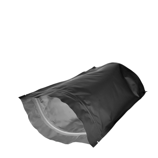 Упаковка дой пак для кофе/чая 250г черный+метал zip-замок 140х240х40мм 10шт, изображение 3