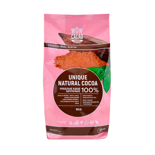 Какао порошок WOW CACAO Натуральний 100% 1кг