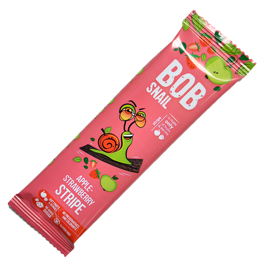 Конфеты Bob Snail Яблоко-клубника 14г