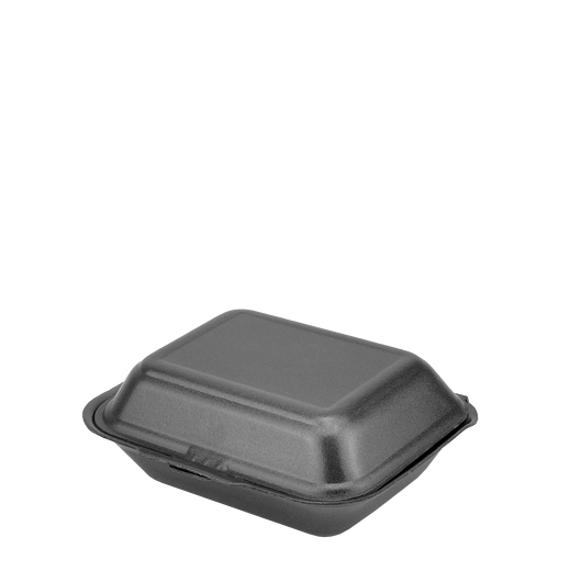 Ланч-бокс HР-9 чорний 190x150x60мм 15шт, изображение 2